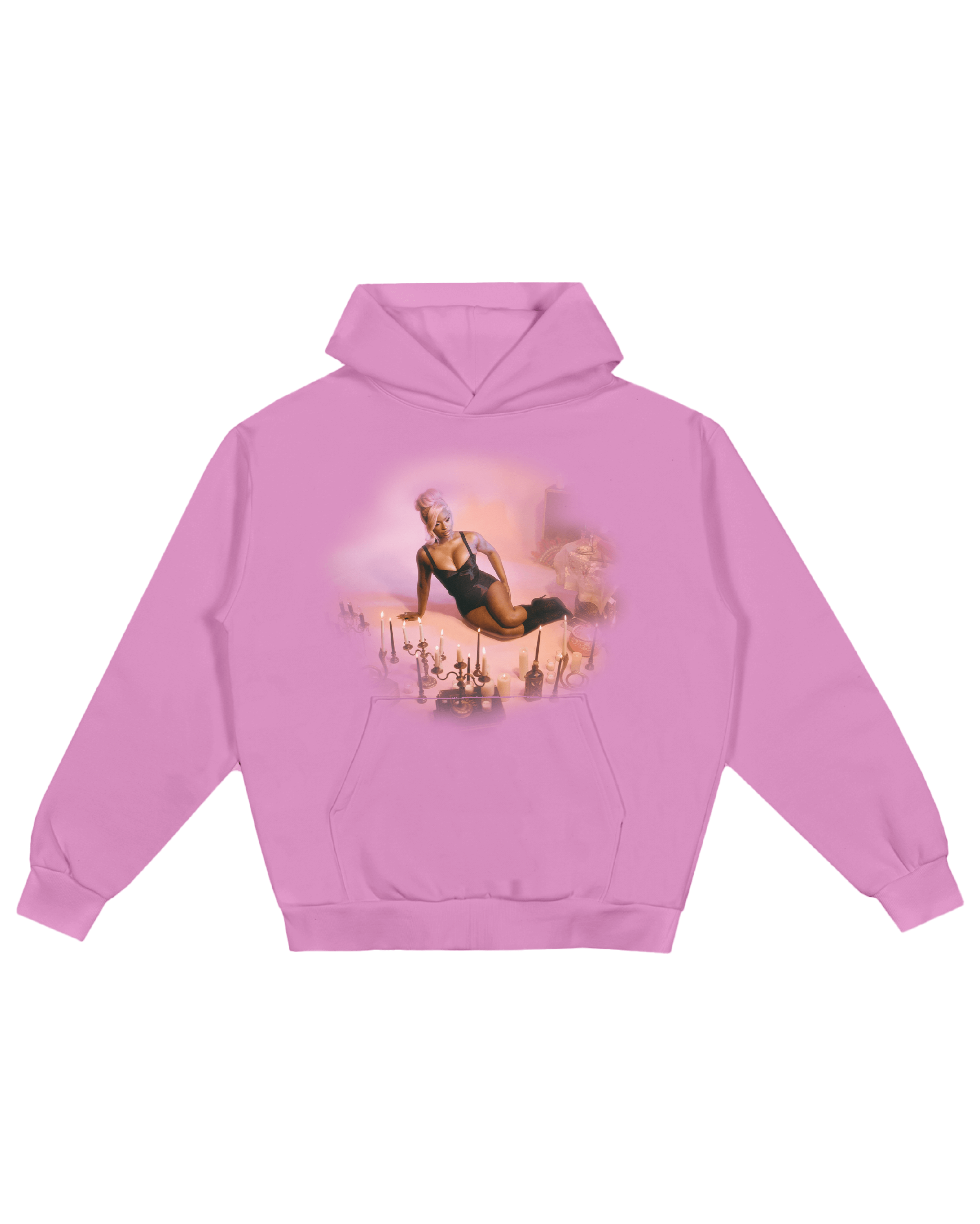 MONALEO PINK HOODIE